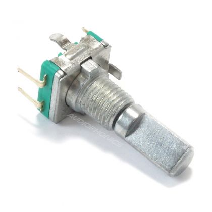 Rotary Digital Encoder 24 Steps Push Button D Shaft 20mm