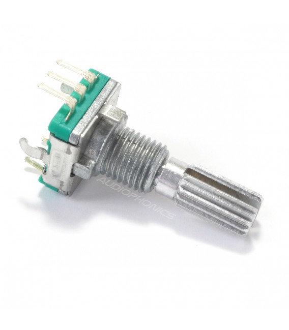 Rotary Digital Encoder 20 Steps Push Button Notched Shaft 20mm ...