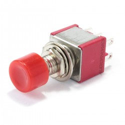 Push Button 2 Poles 4 Positions ON-ON DPDT 250V 2A / 120V 5A