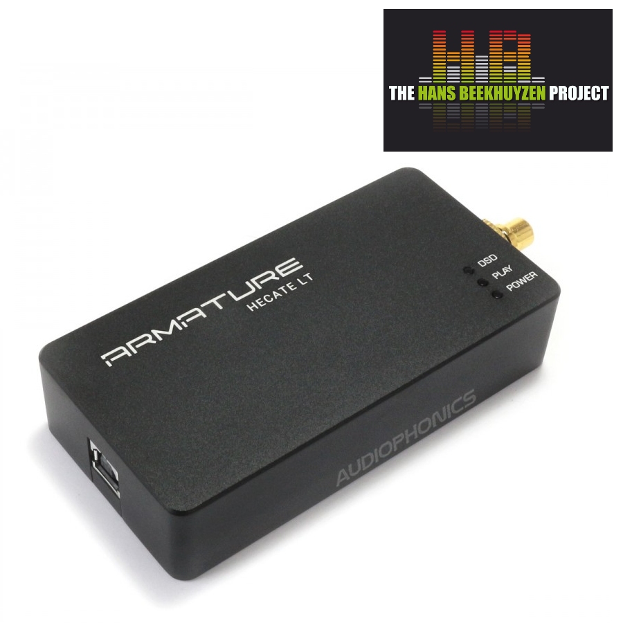 ARMATURE HECATE LT Interface USB SPDIF XMOS Xcore 208 Asynchrone TCXO