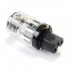 ELECAUDIO PI-24GC Connecteur Secteur IEC C15 Plaqué Or 24K 3µ Ø16.5mm Transparent