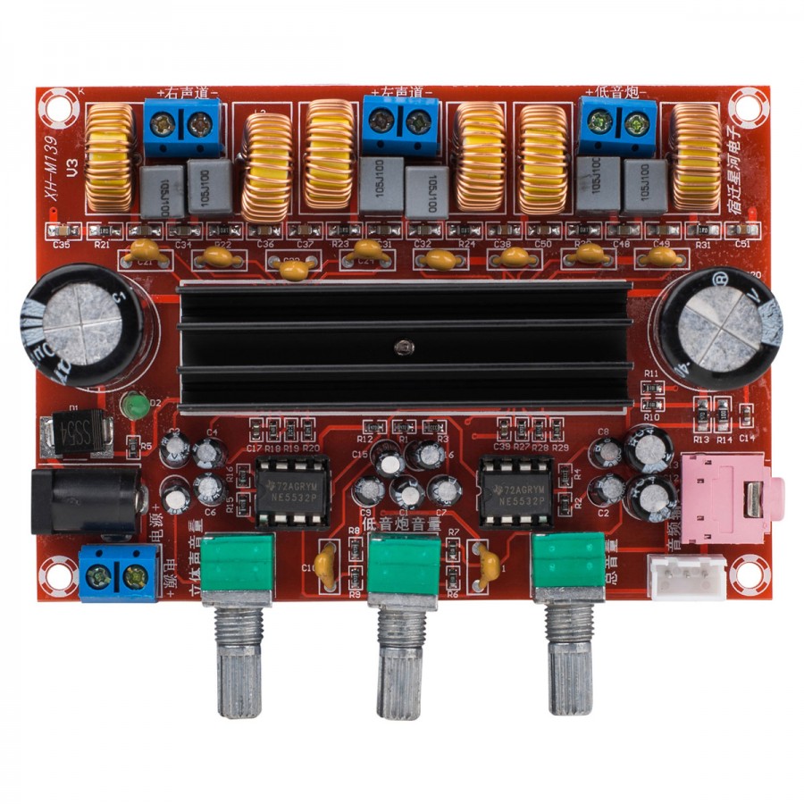 TPA3116D2 Amplifier Module Class D 2x50W 100W with TPA3116D2 Amplifier Module Class D 2x50W 100W with