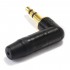 NEUTRIK NTP3RC-B Jack 3.5mm Connector 3 Poles Stereo Angled Gold Plated Ø4.5mm (Unité)