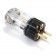 ELECAUDIO PS-24GC Prise Secteur Schuko Crystal Or 24K 3µ Ø16.5mm