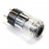 ELECAUDIO PS-24GC Schuko Type E/F Power Connector 24K 3µ Gold Plated Ø16.5mm Transparent