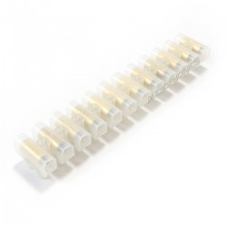 Barrette domino transparent 2.5 - 4.0 mm