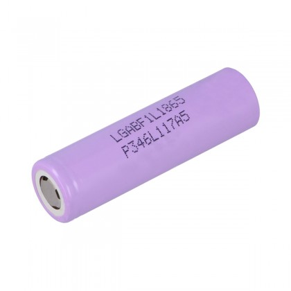 LG ELECTRONICS NR18650F1L Lithium-Ion 18650 Battery 3.6V 3350mAh Rechargeable