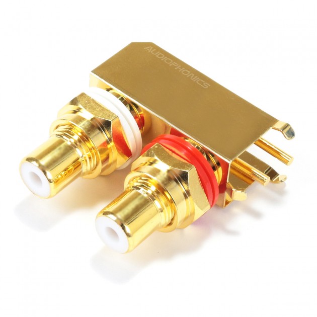 Taiwan Gold Plated Solder Plate BNC Block Turntable DAC Digital Coaxial 