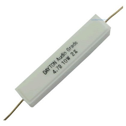 DAYTON AUDIO DNR Precision Ceramic Resistor 10W 6 Ohm