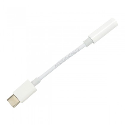 Cable Male USB-C 3.1 to Female Jack 3.5mm 10cm