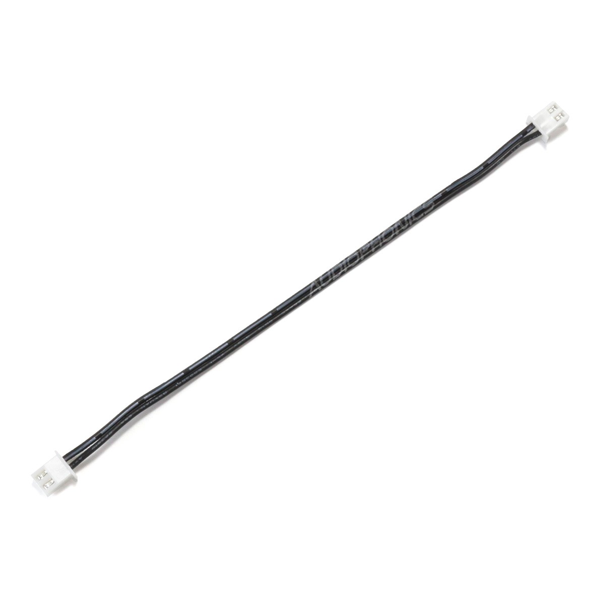 XH 2.54mm Female / Female Cable 2 Poles 2 Connectors Black 15cm (Unit)
