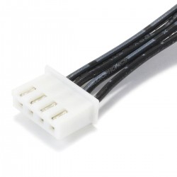 XH 2.54mm Cable Female / Female with 2 Connectors 4 Pole (Unit)