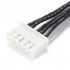 XH 2.54mm Female / Female Cable 5 Poles 2 Connectors Black 15cm (Unit)