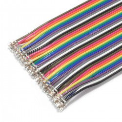 Cable XH 2.54mm Male / Male 40 Pins 30cm (Unit)