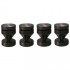 DYNAVOX Brass Spikes M6 Black (Set x4)