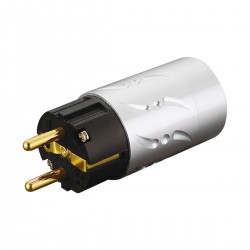 VIBORG VE502G Connector Industry Schuko Gold Plated