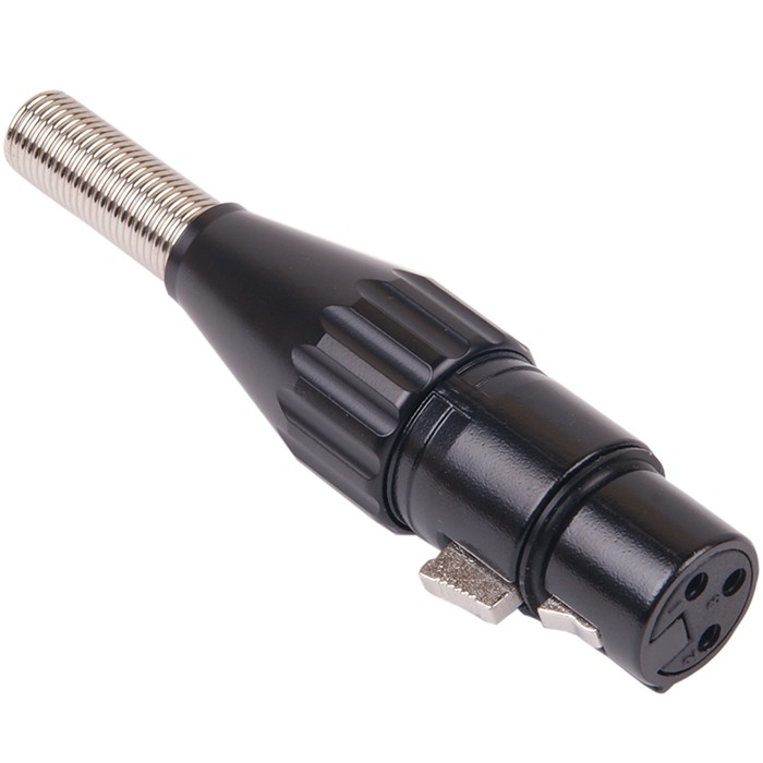 FURUTECH FP-702F (G) Gold Plated 3 Way Female XLR Connector Ø9mm (Unit)