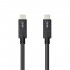 Câble USB-C 3.1 Mâle vers USB-C 3.1 Mâle Super Speed 5A 10Gbps 0.5m