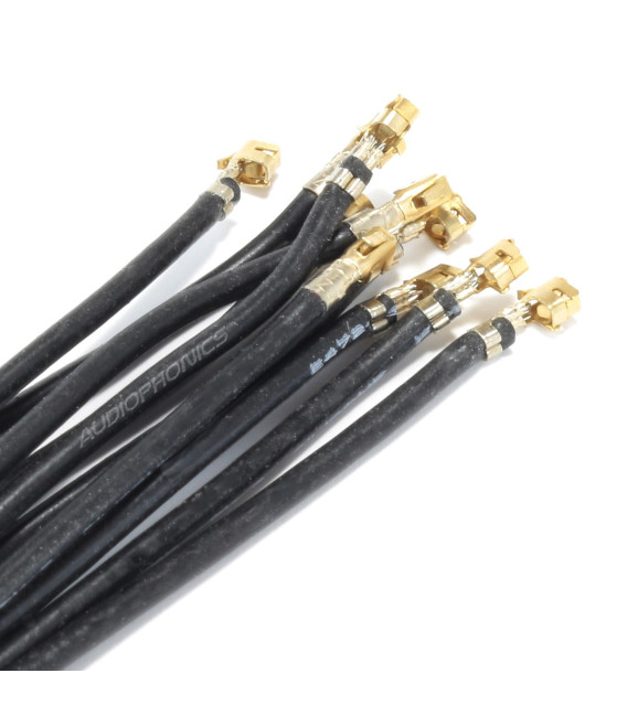 XH 2.54mm Female to Bare wires Cable 1 Pole No Casing Gold Plated ...
