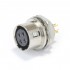 HR10A Male 4 Pin Lockable Connector + Female Plug Gold Plated Ø11mm