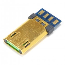 USB 5PIN male plug Type C Gold-plated