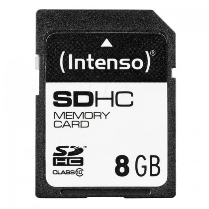 Intenso High Speed Carte mémoire SD HC Haute performance 8GB
