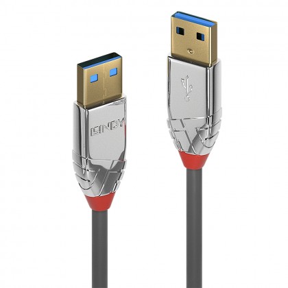 LINDY CROMO Câble USB-A 3.0 Mâle vers USB-A 3.0 Mâle 0.5m