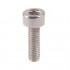 TCHC Screws Cylindrical head Inox A2 BTR M4x6mm (x10)