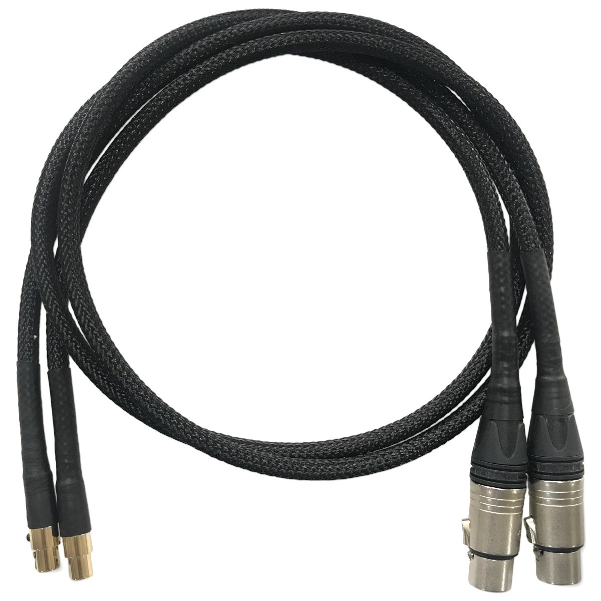 AUDIO-GD Câble de Modulation ACSS pour Master 1 / Master 9 - A1 1m (La paire)