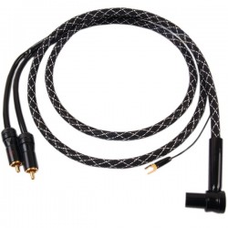 1877PHONO THE SPIRIT RA Phono Cable DIN Coudé - 2 RCA Black 1.5m