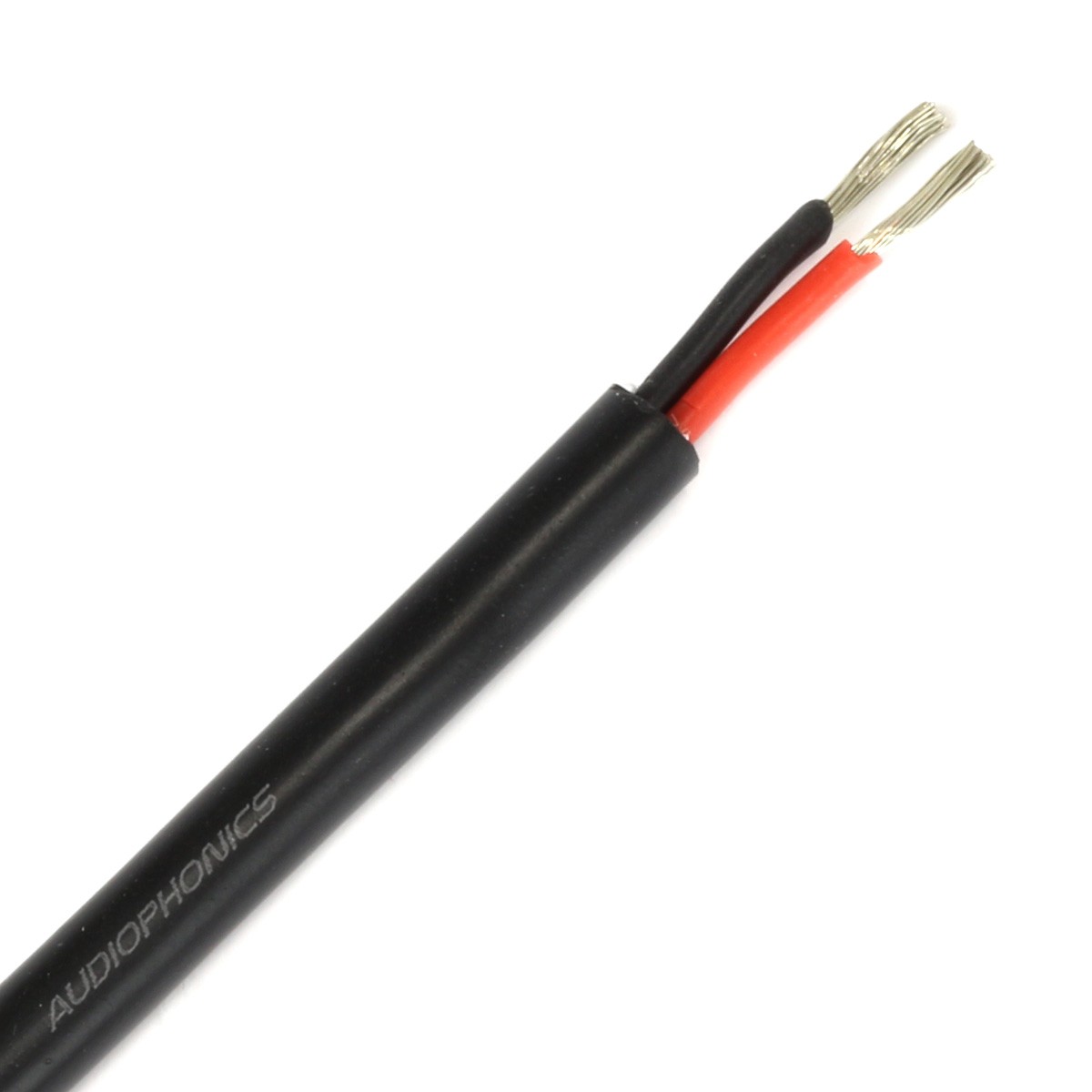 Cable Dual Conductor Silicon 0.75mm² Black