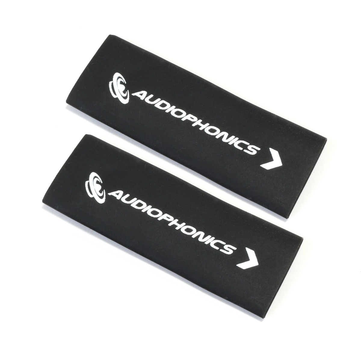 AUDIOPHONICS Gaines Thermorétractables pour Câbles 3:1 Ø12mm Noir (x2)