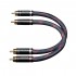 TOPPING TCR1-25 RCA Cable Male / Male Silver Plated OFC Copper 25cm