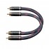 TOPPING TCR1-100 Stereo RCA Cable Male / Male Silver Plated OFC Copper 1m