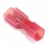 Insulated Female Blade Terminal 4.8mm 0.5-1.5mm² Red (x10)