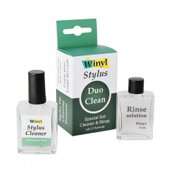 WINYL STYLUS DUO CLEAN Turntable Needle Cleaning and Rinsing Solutions