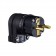 FURUTECH FI-E12L(G) Schuko Connector 90° Angled Adjustable Gold Plated Pure Copper Ø 18mm