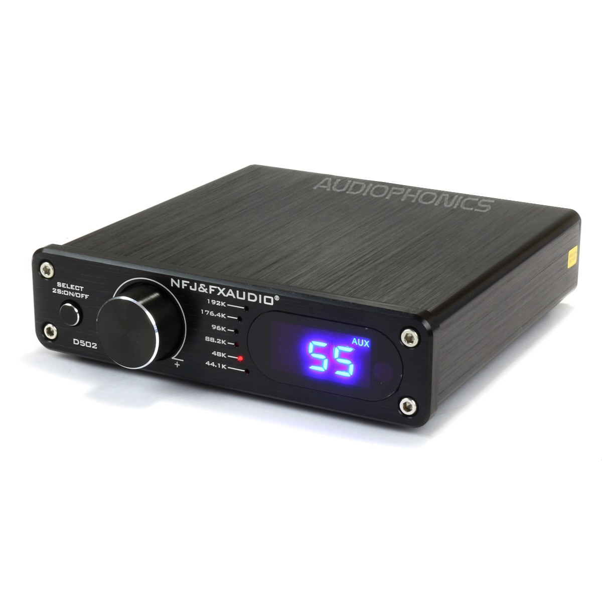 FX-AUDIO D502 Amplificateur FDA TAS5342A 2x60W + sortie Subwoofer 4 Ohm