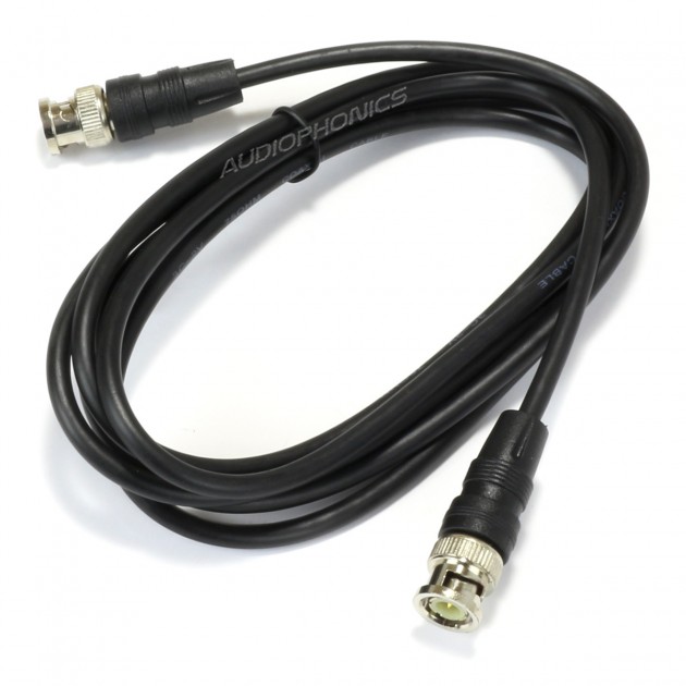 MWRF Source 75 Ohm HD-SDI BNC Male to BNC Male Coax Cable 3FT 