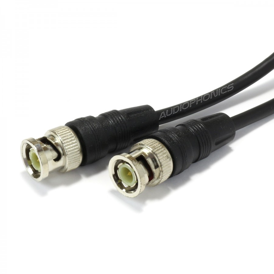 MWRF Source 75 Ohm HD-SDI BNC Male to BNC Male Coax Cable 3FT 