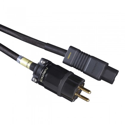 FURUTECH THE ROXY-E Power Cable Gold / Silver Plated Pure Copper Alpha Treatment1.8m