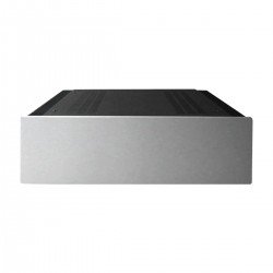 HIFI 2000 Boitier dissipateur 2U 300mm - Facade 10mm Silver