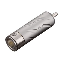 VIBORG VR109G Connecteur RCA Cuivre Pur Plaqué Rhodium PTFE Ø 9.5mm