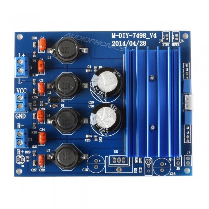 FX-AUDIO TDA7498 Module Amplificateur Class D 2x100W 8 Ohm