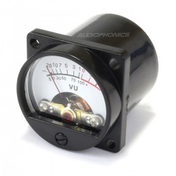 Round voltmeter meter controller with Ø 34 mm