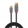 LINDY ANTHRA LINE Câble USB-C 3.1 Mâle vers USB-A 3.0 Mâle Plaqué Or SuperSpeed+ 10Gbps 5A 0.5m