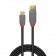 LINDY BLACK LINE Male USB-C 3.1 to Male USB-A 3.0 Cable Gold Plated SuperSpeed+ 10Gbps 5A 0.5m