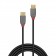 LINDY ANTHRA LINE Male USB-C to Male USB-C 2.0 Cable Gold Plated 0.5m