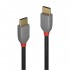 LINDY ANTHRA LINE Câble USB-C Mâle vers USB-C Mâle 2.0 Plaqué Or 3m