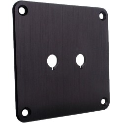 DAYTON AUDIO SBPP-BK Aluminium plate for binding posts Black